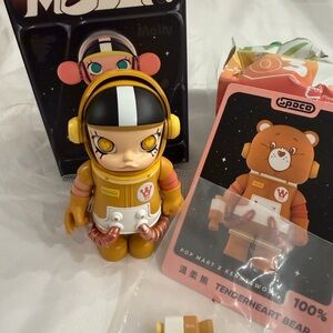 Pop Mart Space Molly Tenderheart Bear